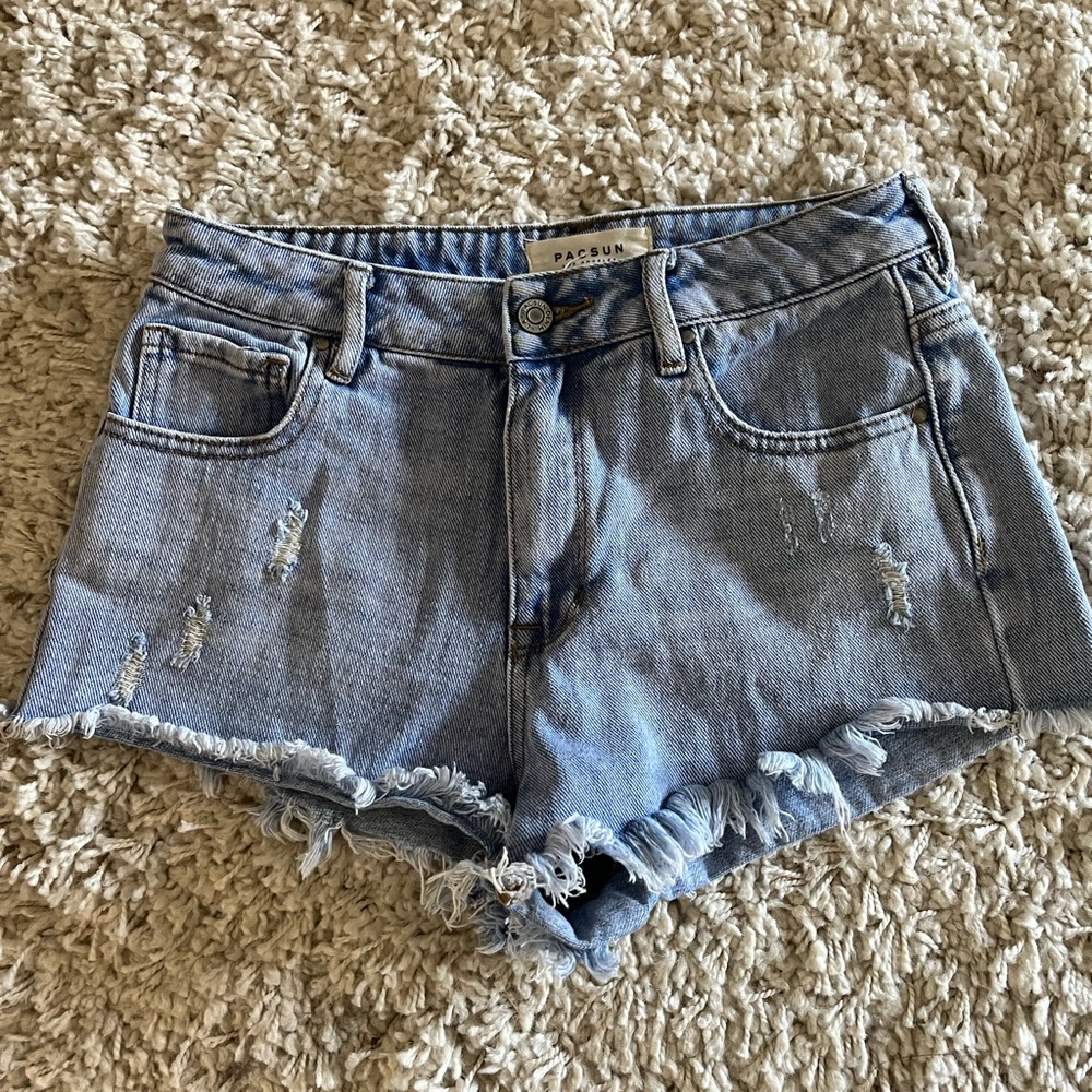 Pac Sun High Rise Festival Shorts Size 26